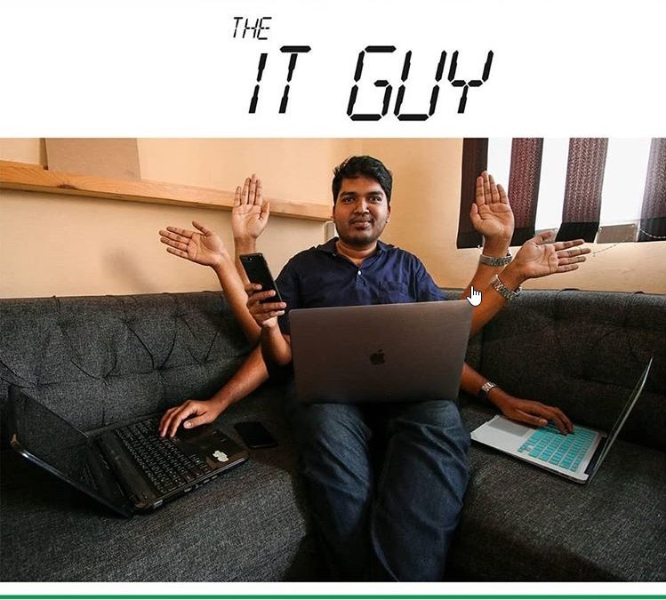 “Sid, the internet isn’t working” – The IT guy in a creative agency