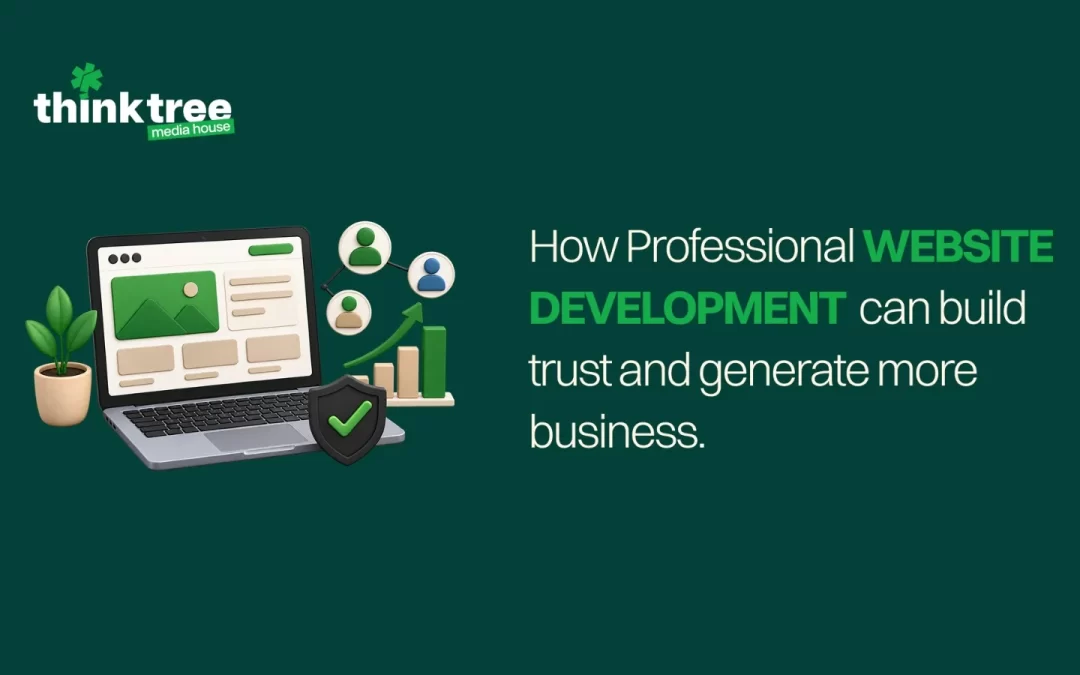 How professional website development can build trust and generate more business