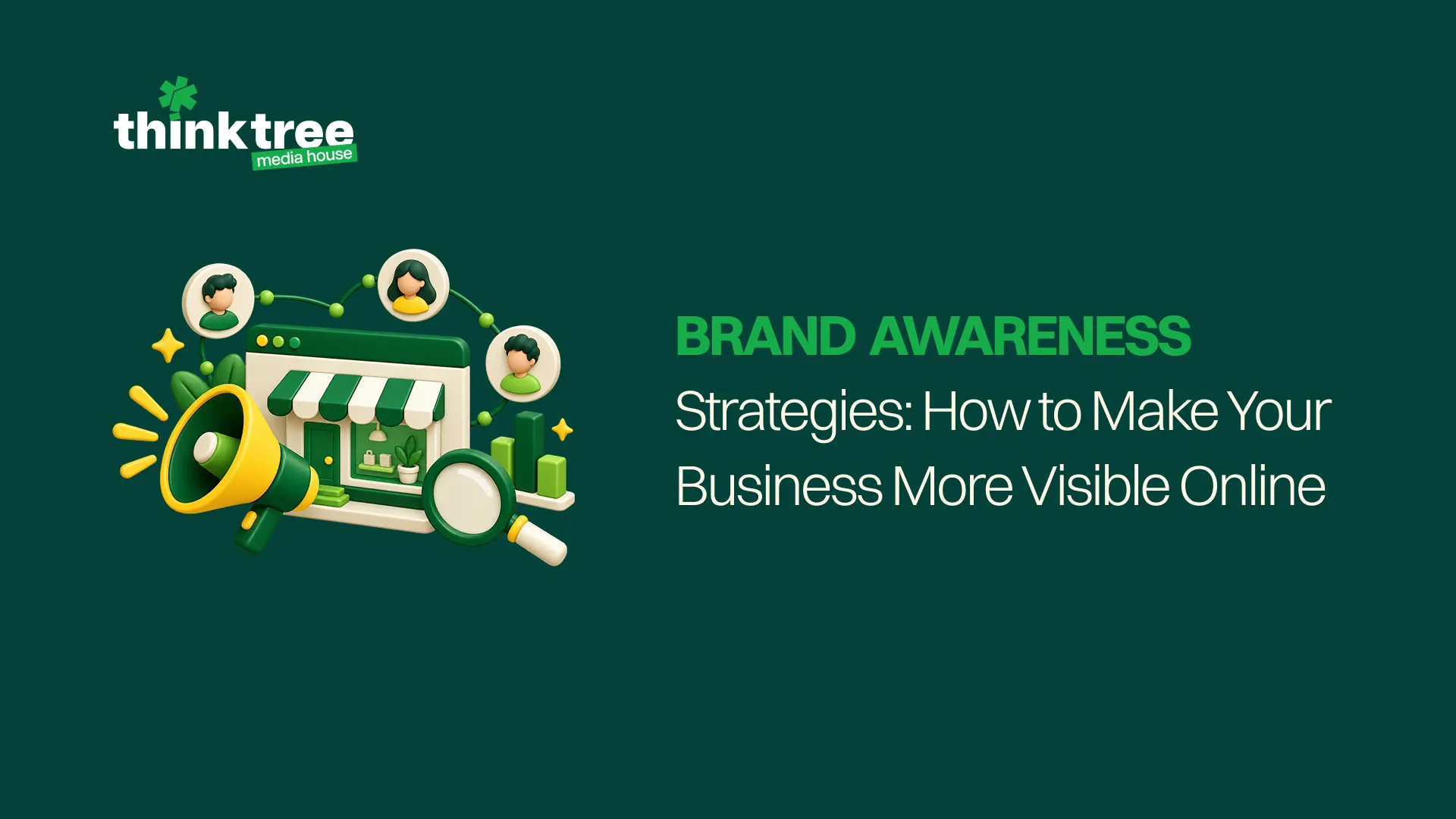 Brand awareness campaign showcasing digital marketing strategies for online business growth