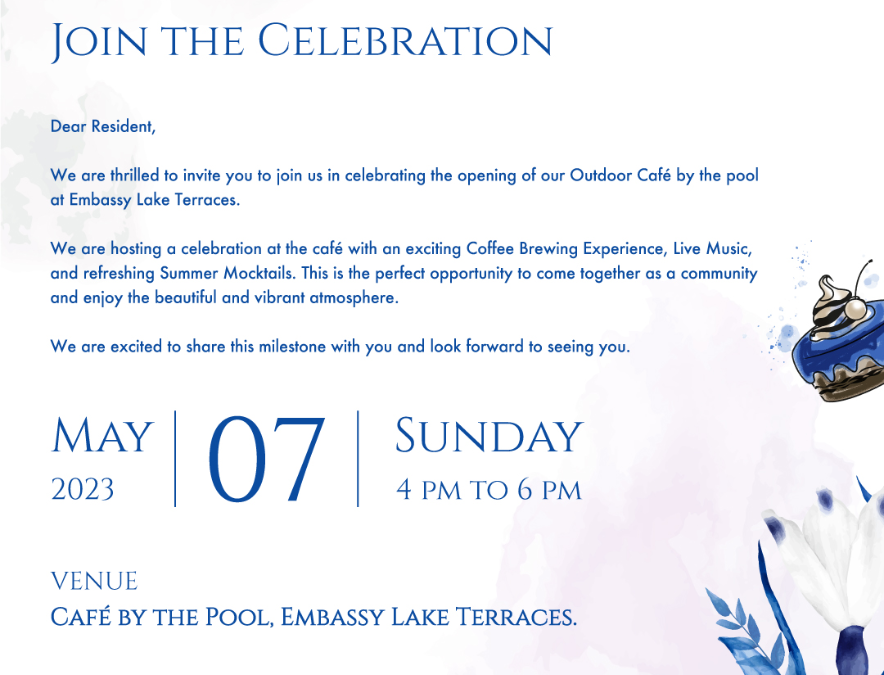 A Priority event at Embassy Lake Terraces
