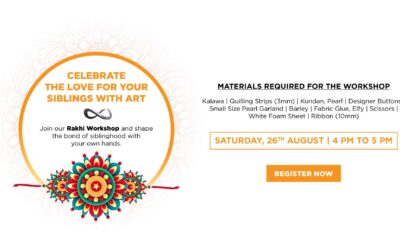 DIY Rakhi Workshop by Embassy Priority